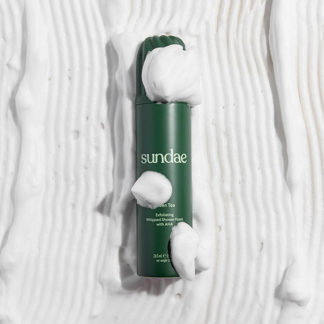 Green Tea Exfoliating Body Wash - Image 4